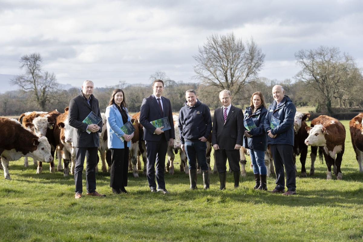 Minister Heydon with Teagasc