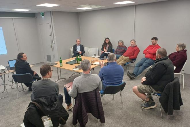 people in meeting